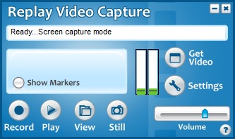 Main Replay Video Capture User Guide interface