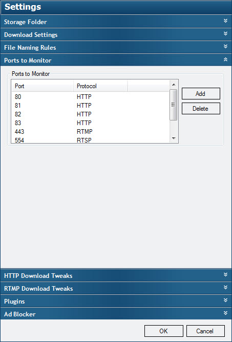 Ports to Monitor