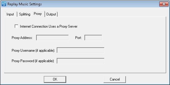 settings proxy tab