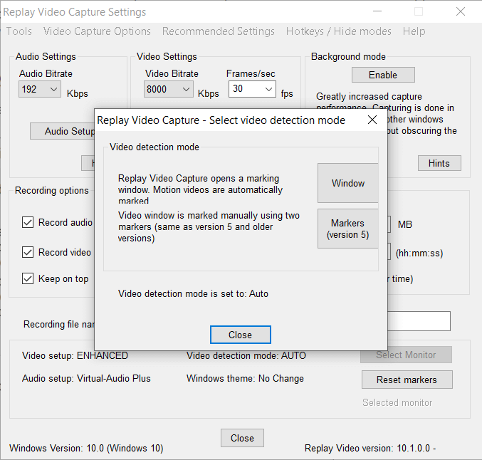 setup-video-detect