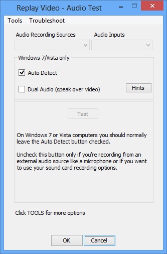 Replay Video Capture Audio Setup